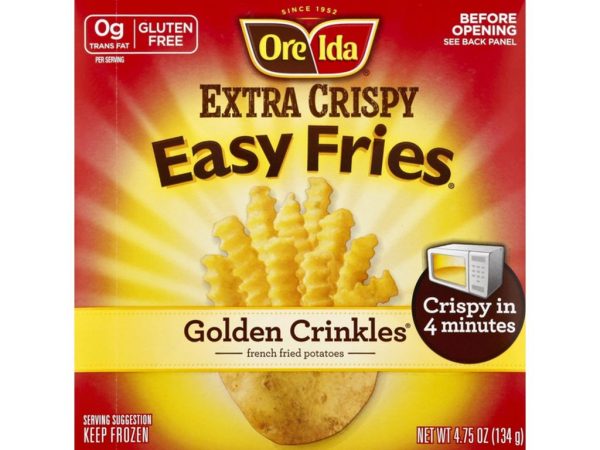 Crispy Golden French Fries 4.75oz Hot on Sale