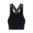 Dahod Knitted Crop Top Women Black Hot on Sale