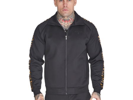 Full Zip Track Top Black on Sale