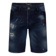 Solari Denim Short Blue Men - 30 on Sale