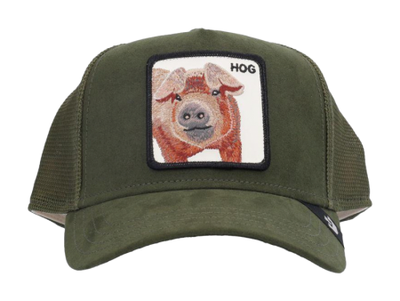 Cap Goorin Bros The Suede Pig -Moss Hot on Sale