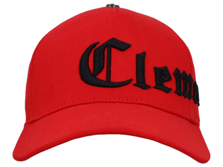 Gorra Lerici Rojo Negro Clemont Online now