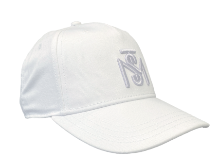 Branna cap unisex basic white u Online Sale