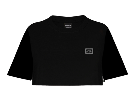 Gaterlen Crop Top Black For Discount