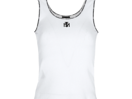 Pelsly Tank Top Women White Sale