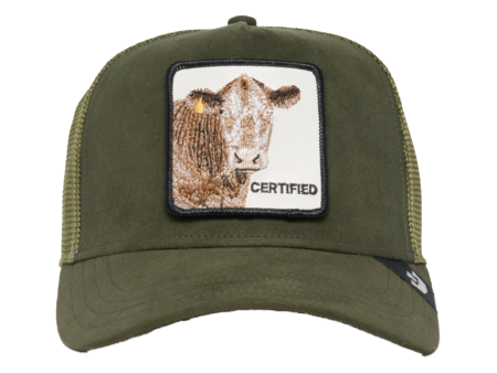 Cap Goorin Bros The Suede Cow -Moss Online now