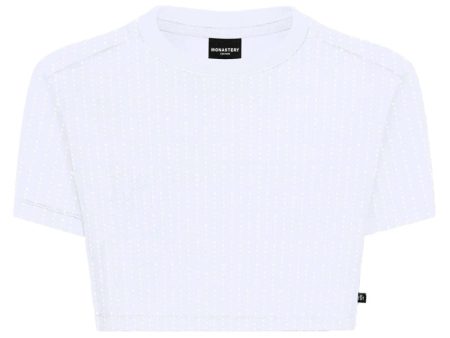 Pontiac Crop Top Women White Supply