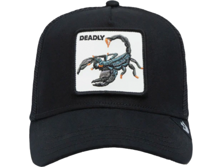 Cap Goorin The Deadliest Scorpion -Black Hot on Sale