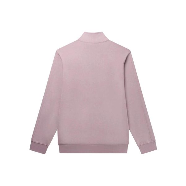 Brand Regular Fit Half Zip Burnished Lilac Online Hot Sale