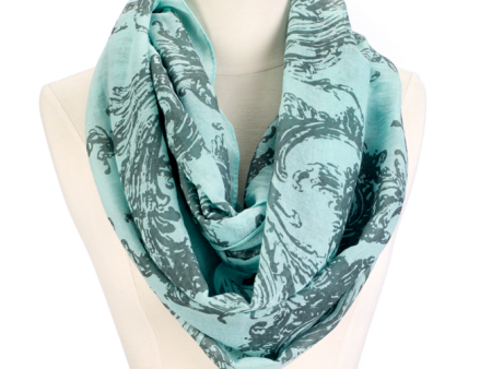 Gothic Swirl Scarf Online Sale