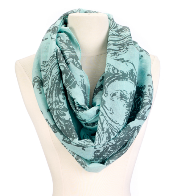 Gothic Swirl Scarf Online Sale