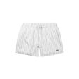 Classic Pinstripe Swimshorts Bright White Fashion