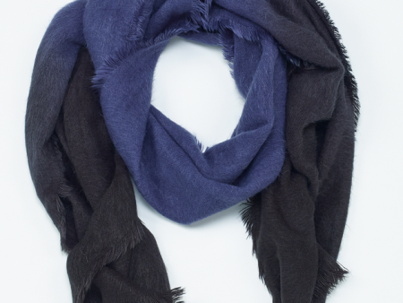 Ombre Soft Scarf Navy Supply