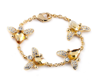 Bug-Jeweled Bracelet Cheap