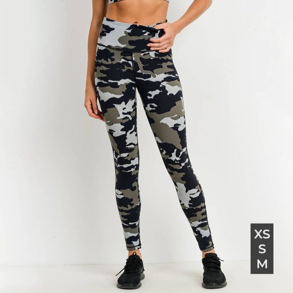 Mono B Jungle Camo Highwaist Leggings Fashion