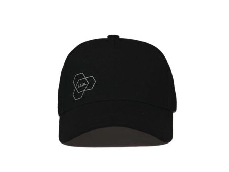 Athletic Cotton Cap Jet Black on Sale