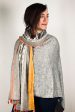 Dolma Cashmere Poncho Silver Grey For Cheap