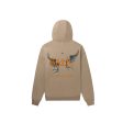 Game of the Gods Box Fit Hoodie Warm Taupe For Sale