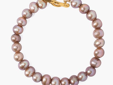 Chan Luu Dark Champagne Pearl Bracelet Hot on Sale