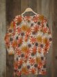 Cotton Tunic Top Orange Floral Online