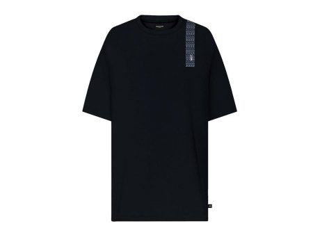 Draconis T-shirt Oversize Men Black For Cheap