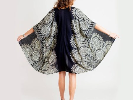 Lotus and Luna Bondi Mandala Kimono Online Hot Sale