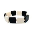 Anju Omala Modern Monochrome Collection Square Beads Bracelet Online