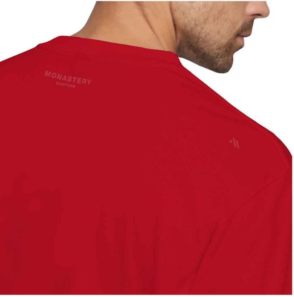 Bastian Red T-shirt Oversize Fashion