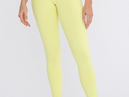 Mono B Tapered Band Essential Solid Highwaist Leggings Online