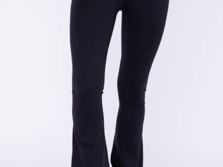 Mono B Venice High-Waist Flare Legging For Cheap