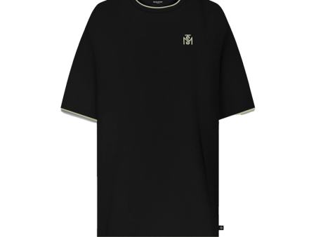 Daffield T-Shirt Oversized Men Black Fashion