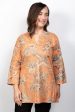 Dolma Esme Cotton Tunic Peach on Sale