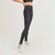 Mono B Black Star Foil Highwaist Leggings Cheap