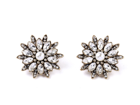 Snowflake Earring Studs on Sale