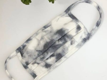 Gray Tie Dye Reusable Face Mask Supply