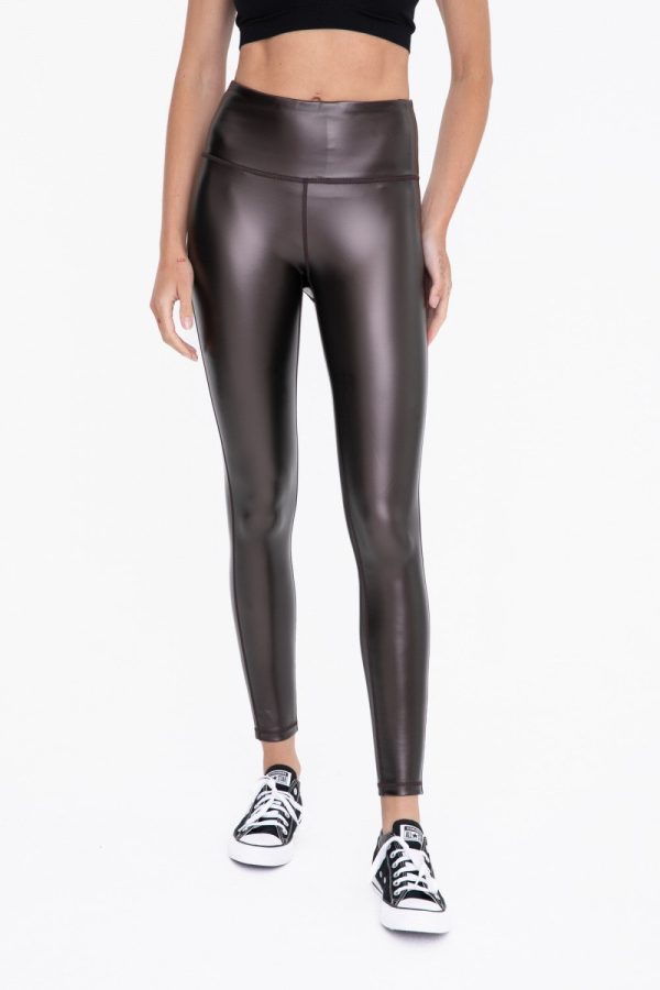 Mono B Glossy Liquid Highwaist Leggings Cheap