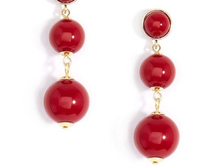 Zenzii Triple Resin Drop Earrings Hot on Sale