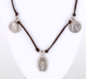 Vintage Religious Charm Long Necklace For Cheap