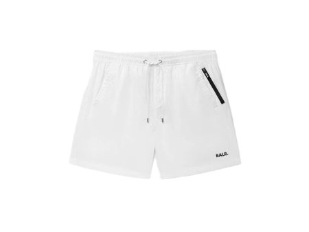 BALR. Classic SwimShorts Bright White Online Hot Sale