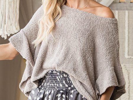 Bucketlist Super Soft Knit Cropped Top Supply