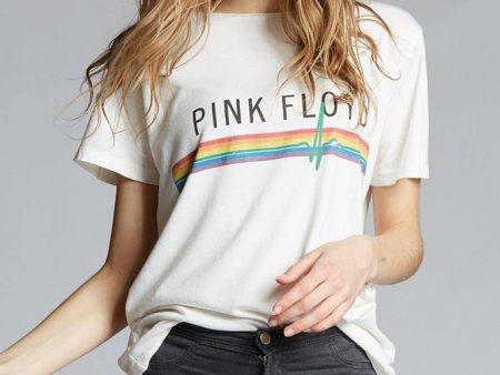 Recycled Karma Pink Floyd Rainbow Crossback Tee For Discount