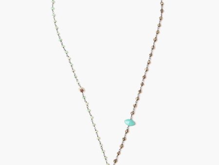 Chan Luu Turquoise Mix Stones Long Necklace Sale