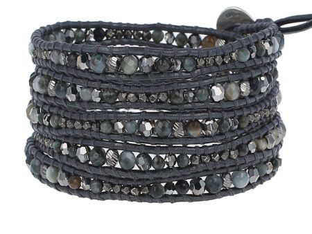 Chan Luu Cat s Eye Mix Wrap Bracelet For Sale