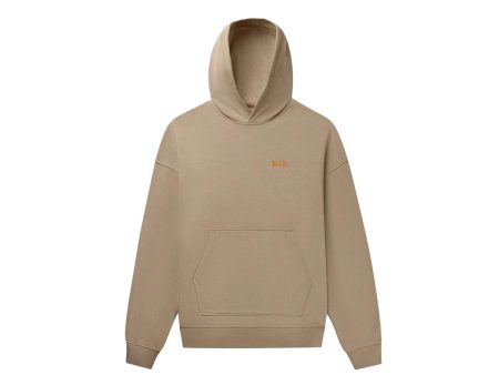 Game of the Gods Box Fit Hoodie Warm Taupe For Sale