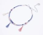 Layered Anklet with Tassels by Nakamol Discount