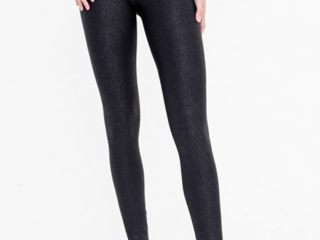 Mono B Leather Look Crossover Leggings Cheap