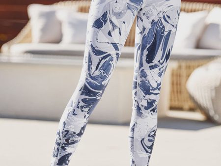 Mono B Palette Abstract Highwaist Leggings Supply