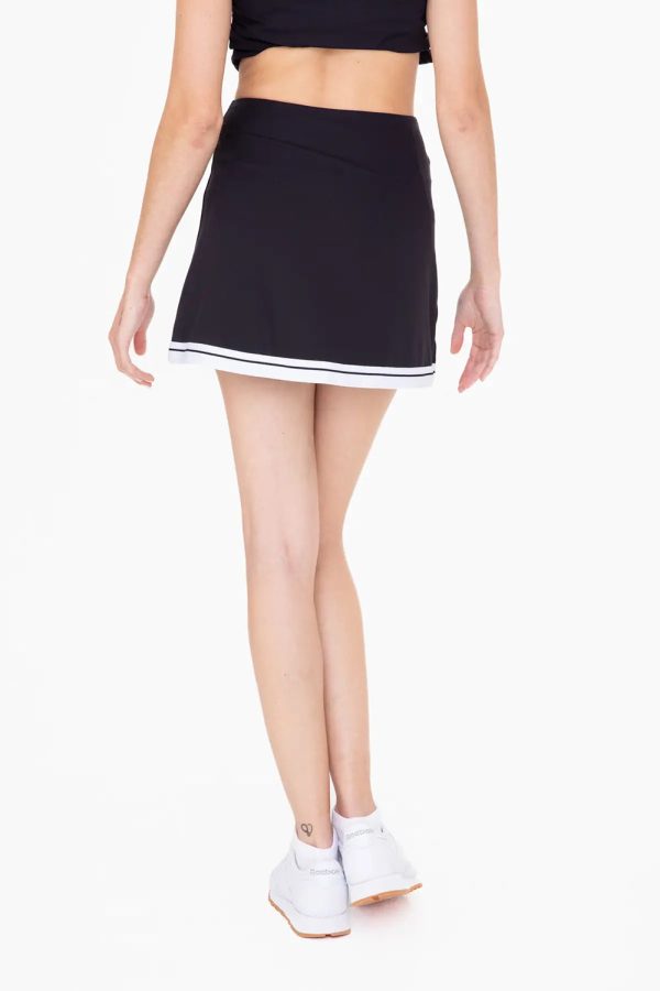 Mono B Varsity Stripe Tennis Skort For Sale