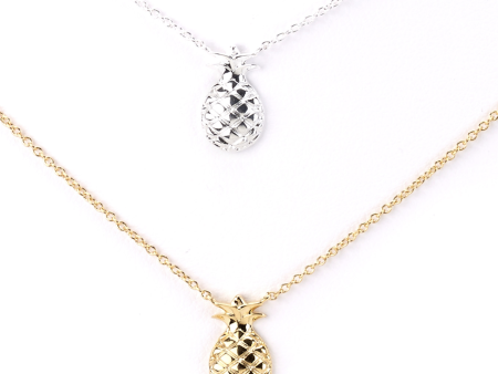 Pineapple Charm Necklace Sale