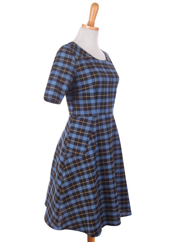 Country Estate Dress Blue Supply